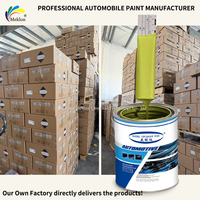 Peinture de réparation automobile Car Charm MK-X16 Jaune Émeraude 1L Revêtement Liquide Acrylique en Spray Durable Personnalisé Prêt à l'emploi