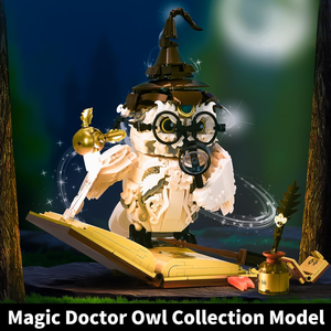 Набор кирпичных строительных блоков «Волшебный мир», 1162p, 3D модель, Детский конструктор - Product Image 5