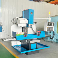 Fabricación profesional en China Fresadora CNC vertical XK7130 con sistema de control automático GSK de 5/4/3 ejes