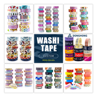 Maßgefertigtes Retro Washi Tape Vintage Scrapbooking Aufkleber-Rolle Washi Tape