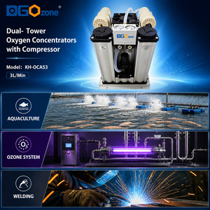 Concentrateur <span class=keywords><strong>d</strong></span>'oxygène <span class=keywords><strong>à</strong></span> double tour avec compresseur, système de dissipation thermique intégré, adapté <span class=keywords><strong>à</strong></span> une utilisation continue et prolongée - Product Image 4