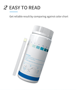 H2O2 पेरोक्साइड परीक्षण स्ट्रिप्स <span class=keywords><strong>oxydol</strong></span> 0-100ppm स्विमिंग पूल - Product Image 5