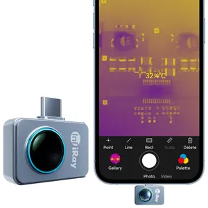 Detection Infiray P2pro 25Hz No Freeze Observe 0201 Resistor Clearly Mobile Camera Thermal Phone House Air Leak Detection Xinfrared