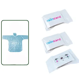 Cheap Disposable Credit Card Size Wallet Pocket Rain card Raincoat