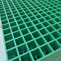 Grille en FRP résistante à la corrosion, longue durée de vie, panneau en fibre de verre FRP, différentes tailles
