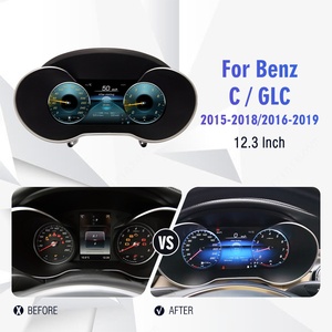 Navihua Digital Dashboard <b>for</b> Mercedes Benz C Class W205 2015-2018 GLC X253 2016-2019 Virtual Instrument Cluster Cockpit LCD - Product Image 3