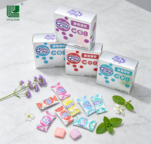 Luyuan OEM Factory Halal Chewy <strong>Mint</strong> Candy 50g Box 5 <strong>Mint</strong> Flavors Assorted Strong Cool Refreshing Chews Wholesale Bulk - Product Image 3
