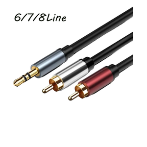 Cable de Video HDTV de PVC de Alta Velocidad para Europa, 6/7/8 Líneas, con Carga y Transferencia de Datos para Televisores de Polonia/Eslovaquia/Alemania - Product Image 1