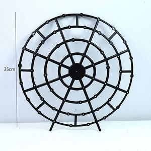 Guirnaldas de plástico de 35 cm y 40 cm, estilo chino negro, para la decoración de tumbas en el festival Qingming. - Product Image 4