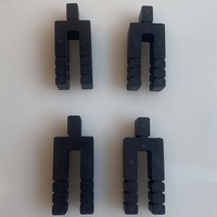 Entretoises en plastique durables et réutilisables sans bande (16 pièces) avec design américain pour le nivellement des matériaux de construction métalliques