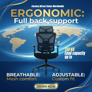 Nouvelle <span class=keywords><strong>Chaise</strong></span> de Bureau Ergonomique Premium pour Gaming, Inclinable, en Maille, Pivotante, pour Ordinateur, <span class=keywords><strong>Chaise</strong></span> de Direction Exécutive, Vente en Gros - Product Image 2