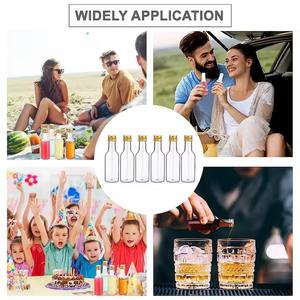 Mini botellas de espíritu vacías de plástico reutilizables modernas, nuevas para Baby Showers, bodas, fiestas, eventos nupciales - Product Image 2