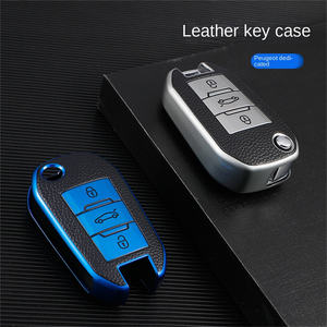 2022 porte-clés OEM en TPU de haute qualité pour <span class=keywords><strong>Peugeot</strong></span>, housse de <span class=keywords><strong>Protection</strong></span> supérieure 208 508 307 pour étuis de voiture pliants - Product Image 3