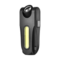 Lampe de travail magnétique portable, projecteur COB et LED, 6 modes, stroboscope d'urgence, lampe de poche rechargeable Type-C pour la randonnée en extérieur