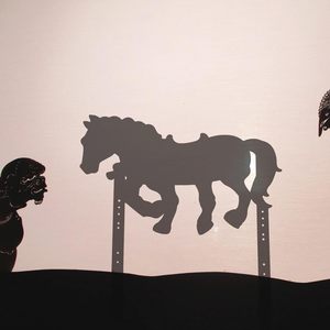Títeres <span class=keywords><strong>de</strong></span> sombra chinos, accesorio <span class=keywords><strong>de</strong></span> caballo para espectáculos <span class=keywords><strong>de</strong></span> marionetas y cuentacuentos, adorno cultural para adultos, actividad educativa - Product Image 4