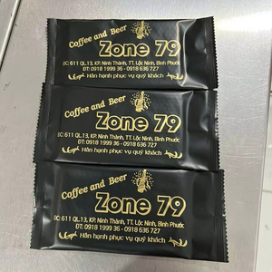 Mini toallitas húmedas no tejidas impresas personalizadas de una sola pieza, paquete de limpieza de manos desechable personalizable - Product Image 1