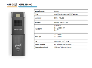Intel Celeron J4125 Quad Core Siêu Thấp Điện Nhỏ Chơi Game <span class=keywords><strong>Mini</strong></span> Máy Tính Để Bàn Máy Tính Túi Xách Tay Văn Phòng Trò Chơi <span class=keywords><strong>Mini</strong></span> Pcs - Product Image 2