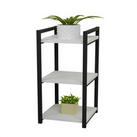 Support de plantes en métal multi-niveaux, durable, écologique, pour l'intérieur et l'extérieur