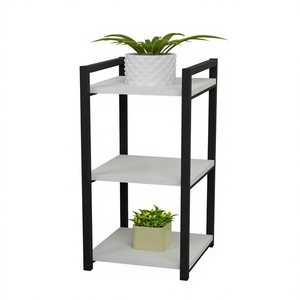 Home Outdoor Durable Eco-Friendly Multi-Tier Metal Flower <b>Pot</b> <b>Holder</b> Rack <b>Plant</b> Stand - Product Image 1