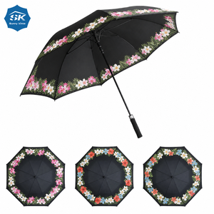 Paraguas con Logotipo Impreso de Diseño Completo, Paraguas de Golf Personalizados al por Mayor, Paraguas de Lujo Resistentes al Viento, Regalo Corporativo, Equipo para la Lluvia, Viajes - Product Image 3