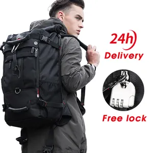 Factory hot sell custom hiking climbing waterproof mens anti theft back packs travel outdoor laptop backpack bag backpack