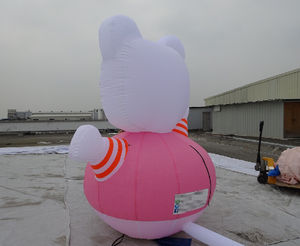 Venta al por mayor de graduación de Hola <span class=keywords><strong>Kitty</strong></span> globo inflable grande Doctor KT de helio globos de papel de aluminio fiesta de cumpleaños suministros - Product Image 4