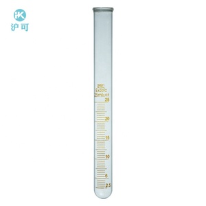 Huke Kính Tốt Nghiệp Kiểm Tra Đo Ống Khối Lượng Miệng Lọ Đáy Tròn Thủy Tinh - Product Image 5