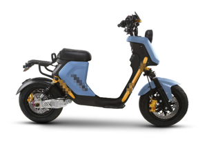 Petit scooter électrique 1200W avec USB EURO5 + 45 km/h Scooter électrique à siège unique avec cyclomoteur à roue en aluminium de 12 pouces approuvé CEE/COC - Product Image 3