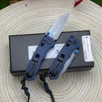 BM290 Outdoor Taktisches Messer mit Klinge aus Nylonfaser, Griff aus Nylonfaser, Camping- und Jagdmesser, Taschenklappmesser, EDC Multifunktionswerkzeug