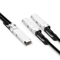 Mellanox MCP7Y10-N002 800G OSFPTtop Heatsink 2X400G QSFP112 NDR InfiniBand peralatan serat optik Split pasif
