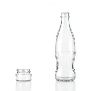 Glass <b>Jar</b> 25 ML Metal Twist off 48 Mm Screw Neck <b>for</b> Honey Spices Sauce Cosmetic Custom Logo Available - Product Image 4