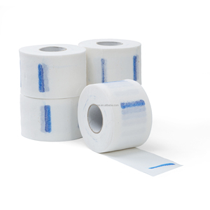 Rollo de Papel para Cuello Desechable de 80 Hojas, Suministros Profesionales de <span class=keywords><strong>Peluquería</strong></span>, Protector de Cuello Impermeable, Tiras de Cuello Estándar para Salón - Product Image 6