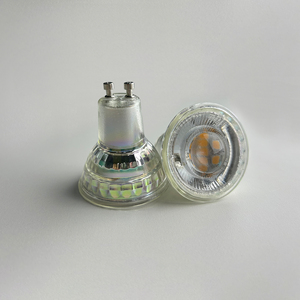 ON-OFF CCT thay đổi màu sắc bóng đèn thủy tinh ống kính 220V 5.5W GU10 dẫn ánh sáng tại chỗ 3000K GU10 dẫn bóng Đèn <span class=keywords><strong>LED</strong></span> Spotlight bóng đèn - Product Image 1