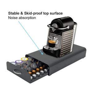 Support de rangement pour dosettes de café, capacité de 40 à 60 pièces, compatible avec les capsules K Cup Vertuo Dolce Gusto et Nespresso - Product Image 3