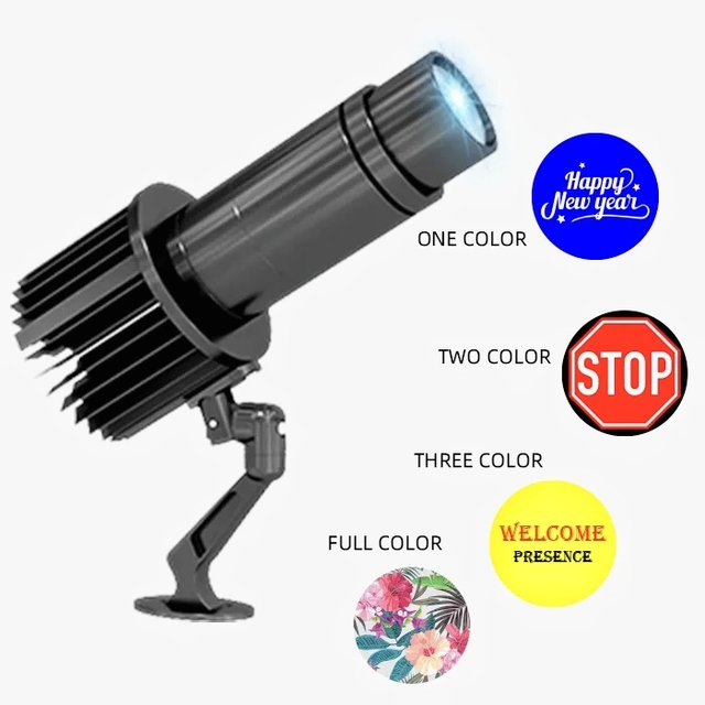 Custom LED Gobo Projector Outdoor Waterproof Logo Projection Light for Store Advertising