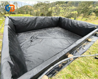Membrane Géomembrane HDPE Imperméable à Prix Compétitif pour Déchiquetage, Bassin Piscicole, Réservoir, Canal, Barrage - Anti-Infiltration - Vente Chaude