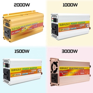 Convertisseur de courant à onde sinusoïdale modifiée 1500W 12V vers AC 220V avec port USB et multiples protections - Product Image 2