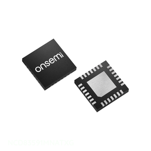 Canales de Distribución de Componentes Electrónicos: Chip de Gestión de Energía (PMIC) 28 VFQFN con Contacto Expuesto NCD83591MNATXG - Product Image 1