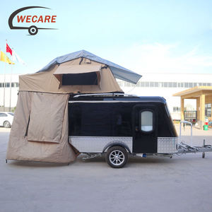 <span class=keywords><strong>Caravane</strong></span> d'aventure Wecare avec tente de toit, porte-<span class=keywords><strong>moto</strong></span> avant et cuisine extérieure <span class=keywords><strong>pour</strong></span> les voyages en 4x4 - Product Image 3