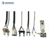 EW-5055A français ue allemagne turquie 16A 2 broches prise d'alimentation insérer sertisseuse avec borne en vrac lâche plaque vibrante chargeur
