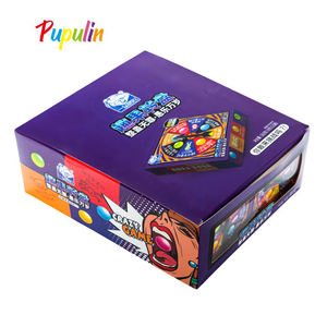 OEM ODM Bestseller Premium Bunte Kaugummis in Box mit Extrem Saurer Geschmacksnote, Lustiges Verrücktes Spiel-Snack für Kinder und Erwachsene - Product Image 4