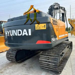 Excavadora de Orugas Usada Hyundai 150LC-9S 2022 con Motor Cummins de Origen Coreano con Bomba de Motor y Engranaje a Precio Económico - Product Image 5