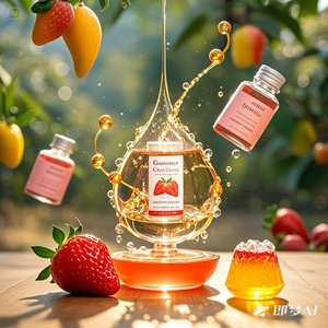 Arôme de crème glacé<span class=keywords><strong>e</strong></span> ISO900, saveur fraise pour la fabrication de crèmes glacées, arôme de fruits pour boissons froides, whisky - Product Image 3