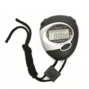 Cronómetro Electrónico AnyTime, Temporizador Deportivo, Cronómetro para Árbitros con Cordón, de Plástico - Product Image 2