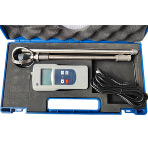 FM-210V5 kỹ thuật số mở kênh lưu lượng kế thép không gỉ vận tốc dụng cụ đo lường cho chất lỏng khí tốc độ phạm vi 0.01-5.00 mét/giây - Product Image 2