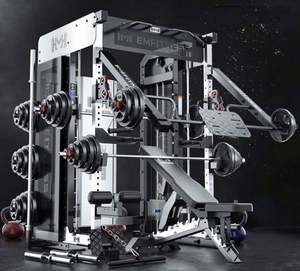 Máquina Smith Serie SK-M8, Equipo de Fitness Comercial/Doméstico, Entrenamiento de Fuerza, Construcción de Acero Resistente, Portátil - Product Image 2