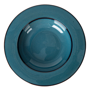 Chaozhou Manufacturer Lake <strong>Blue</strong> Porcelain Dinnerware <strong>Sets</strong>, Hotel Restaurant Ceramic <strong>Dinner</strong> <strong>Set</strong> - Product Image 3