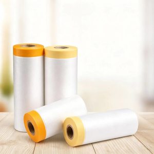 Film de masquage <span class=keywords><strong>transparent</strong></span> souple en HDPE pour la <span class=keywords><strong>protection</strong></span> des peintures automobiles en usine, anti-poussière et anti-résidus - Product Image 1
