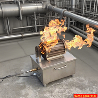 Générateur de flamme réutilisable de simulateur d'incendie flexible portatif pour la formation au feu d'intérieur et extérieur