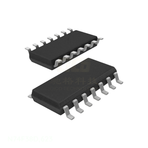 ผู้ผลิตวงจรรวมไอซีชิป ช่องสัญญาณลอจิกไอซีเกต NAND 4CH 2 INP 14 SO N74F38D,<span class=keywords><strong>623</strong></span> - Product Image 1